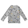 Bluza cu maneca lunga cu protectie UV 50+ - Noah - Dino Dove Blue Mix - Liewood Bluza cu maneca lunga cu protectie UV 50+ - Noah - Dino Dove Blue Mix - Liewood