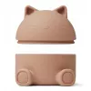 Cutiuta organizator din silicon - Cat Dark Rose - Liewood Cutiuta organizator din silicon - Cat Dark Rose - Liewood
