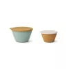 Set 2 caserole pliabile din silicon - Dale - Golden caramel multi mix - Liewood