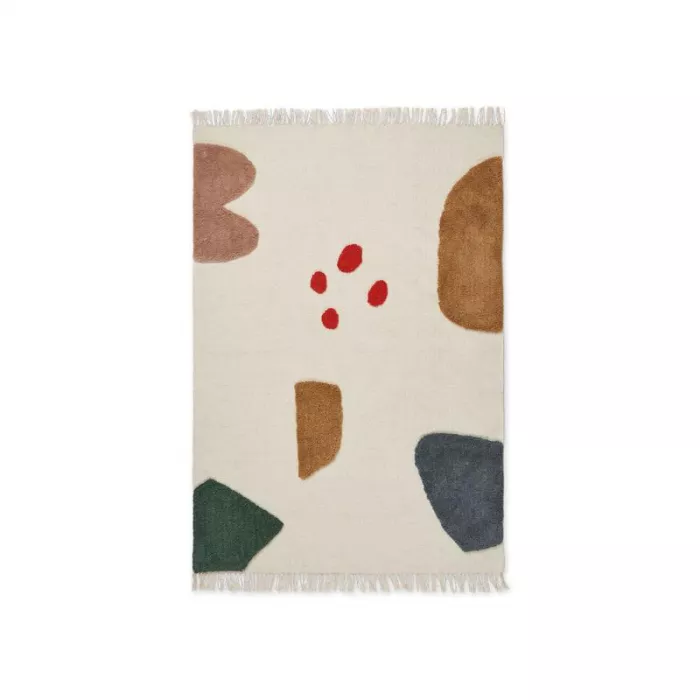 Covor din lana - 105 x 150 cm - Geometric multi mix - Liewood Covor din lana - 105 x 150 cm - Geometric multi mix - Liewood