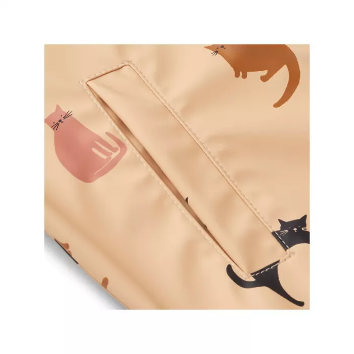 Costum impermeabil pentru ploaie - Moby - Miauw/Apple Blossom Mix - Liewood Costum impermeabil pentru ploaie - Moby - Miauw/Apple Blossom Mix - Liewood