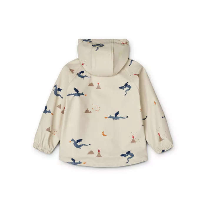 Costum impermeabil pentru ploaie - Moby - Little Dragon/Dark Sandy Mix - Liewood Costum impermeabil pentru ploaie - Moby - Little Dragon/Dark Sandy Mix - Liewood