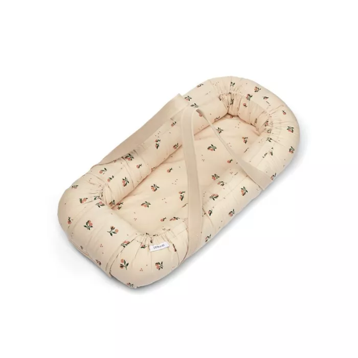 aBabynest / Baby lift din bumbac organic Gro - Peach/ Sea Shell - Liewood aBabynest / Baby lift din bumbac organic Gro - Peach/ Sea Shell - Liewood