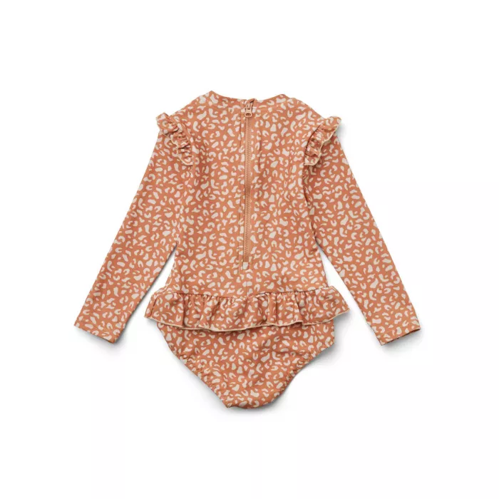 Costum de baie intreg cu maneca lunga cu protectie UV 50+ - Sille - Mini Leo Tuscany Rose - Liewood Costum de baie intreg cu maneca lunga cu protectie UV 50+ - Sille - Mini Leo Tuscany Rose - Liewood