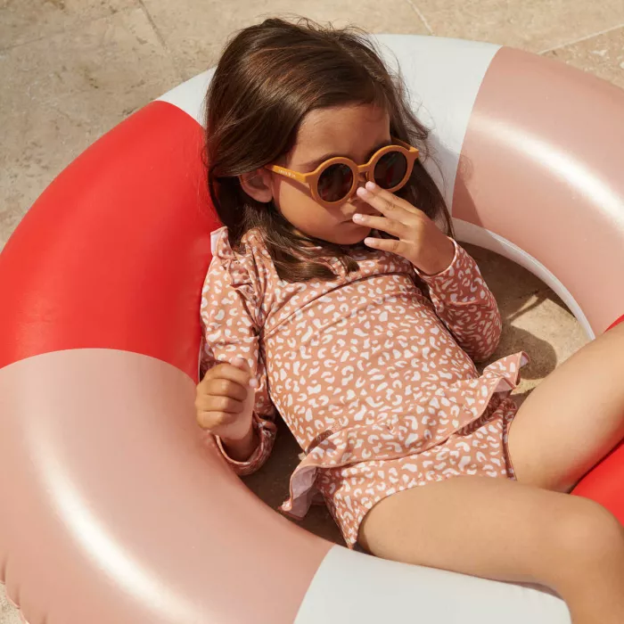 Costum de baie intreg cu maneca lunga cu protectie UV 50+ - Sille - Mini Leo Tuscany Rose - Liewood Costum de baie intreg cu maneca lunga cu protectie UV 50+ - Sille - Mini Leo Tuscany Rose - Liewood