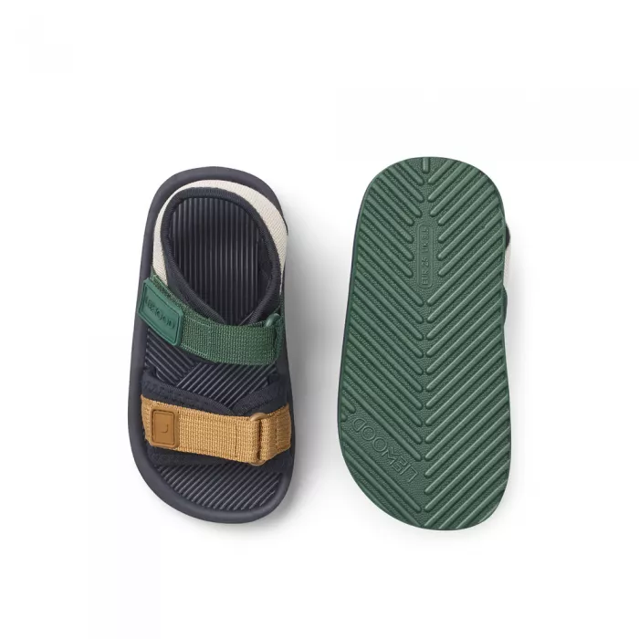 Sandale pentru copii - Monty - Classic navy multi mix - Liewood