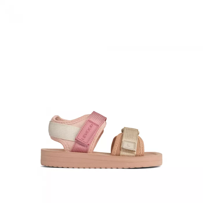 Sandale pentru copii - Monty - Tuscany rose multi mix - Liewood