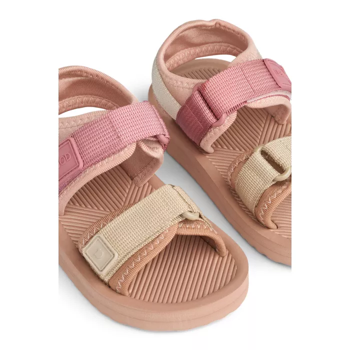 Sandale pentru copii - Monty - Tuscany rose multi mix - Liewood
