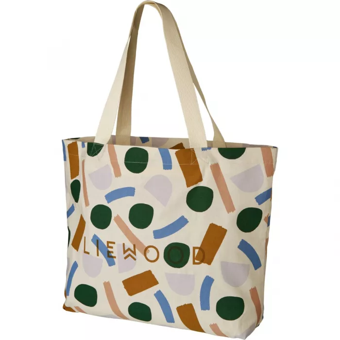 Geanta Tote - Paint Stroke/Sandy - Liewood Geanta Tote - Paint Stroke/Sandy - Liewood