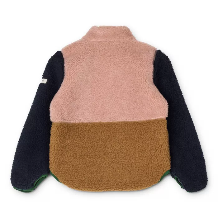 Jacheta pentru copii - Nolan - Colour Block/Tuscany Rose Multi Mix - Liewood