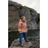 Jacheta de iarna reversibila cu umplutura din puf de gasca - Paloma - Dark Rose Multi Mix - Liewood