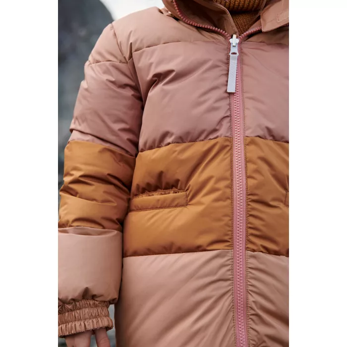 Jacheta de iarna reversibila cu umplutura din puf de gasca - Paloma - Dark Rose Multi Mix - Liewood Jacheta de iarna reversibila cu umplutura din puf de gasca - Paloma - Dark Rose Multi Mix - Liewood