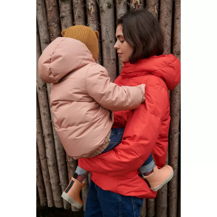 Jacheta de iarna reversibila cu umplutura din puf de gasca - Paloma - Dark Rose Multi Mix - Liewood Jacheta de iarna reversibila cu umplutura din puf de gasca - Paloma - Dark Rose Multi Mix - Liewood