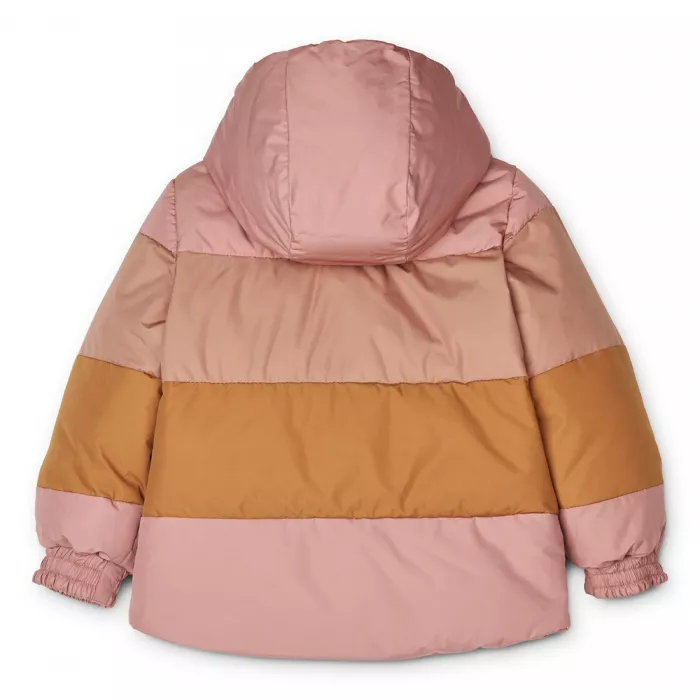 Jacheta de iarna reversibila cu umplutura din puf de gasca - Paloma - Dark Rose Multi Mix - Liewood Jacheta de iarna reversibila cu umplutura din puf de gasca - Paloma - Dark Rose Multi Mix - Liewood