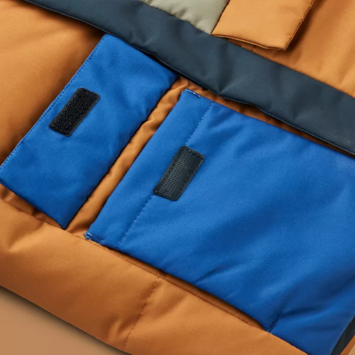 Jacheta de iarna reversibila cu umplutura din puf de gasca - Paloma - Colour Black/Surf Blue Multi Mix - Liewood Jacheta de iarna reversibila cu umplutura din puf de gasca - Paloma - Colour Black/Surf Blue Multi Mix - Liewood