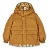 Jacheta de iarna reversibila cu umplutura din puf de gasca - Paloma - Mega Leo/Golden Caramel - Liewood Jacheta de iarna reversibila cu umplutura din puf de gasca - Paloma - Mega Leo/Golden Caramel - Liewood