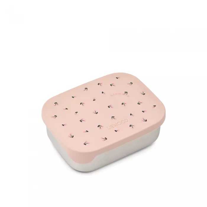 Caserola cu capac din otel inoxidabil Arthur - Mini Cherry Heart - Liewood