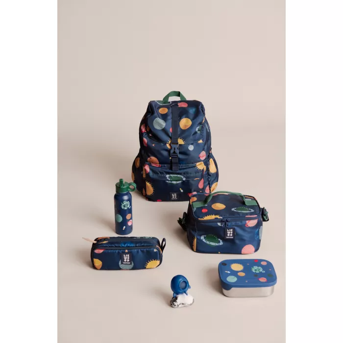 Caserola cu capac din otel inoxidabil Arthur - Universe Classic Navy - Liewood