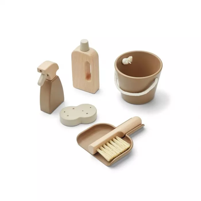 Set de jucarii pentru curatenie - Kimbie - Oat Multi Mix - Liewood Set de jucarii pentru curatenie - Kimbie - Oat Multi Mix - Liewood