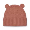 Caciula beanie din lana merinos Miller - Dark rosetta - Liewood