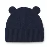 Caciula beanie din lana merinos Miller - Classic Navy - Liewood