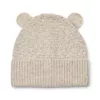 Caciula beanie din lana merinos Miller - Sandy melange - Liewood