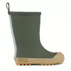 Cizme de ploaie din cauciuc natural River - Hunter Green Multi Mix - Liewood Cizme de ploaie din cauciuc natural River - Hunter Green Multi Mix - Liewood