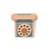 Telefon din lemn - Selma - Faune Green/Golden Caramel Mix - Liewood