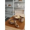 Set pentru masa copilului din silicon cu print - Vivi - Peach/Sea Shell Mix - Liewood