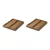 Set 2 cutii medii de depozitare Weston - Pecan - Liewood Set 2 cutii medii de depozitare Weston - Pecan - Liewood