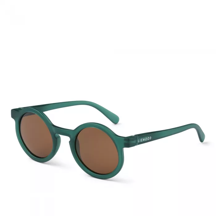 Ochelari de soare cu lentile polarizate pentru copii - Darla - Garden green - Liewood
