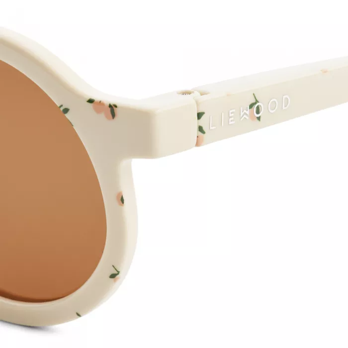 Ochelari de soare cu lentile polarizate pentru copii - Darla - Peach / Sea shell - Liewood