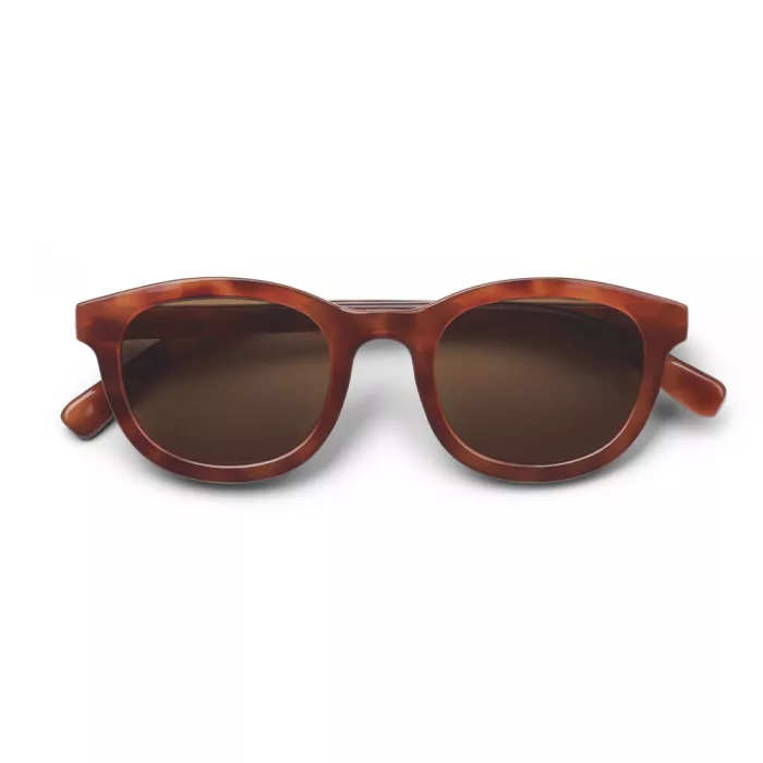 Ochelari de soare cu lentile polarizate pentru copii - Ruben - Light Tortoise/Shiny - Liewood