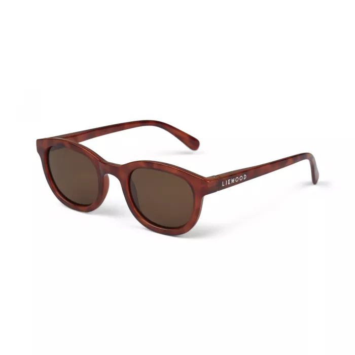 Ochelari de soare cu lentile polarizate pentru copii - Ruben - Light Tortoise/Shiny - Liewood