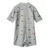 Costum de baie intreg cu factor de protectie UV 40+ - Max - Vehicles/Dove Blue - Liewood