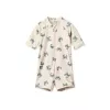 Costum de baie intreg cu factor de protectie UV 40+ pentru copii - Max - Crab/Sandy - Liewood