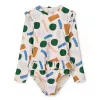 Costum de baie intreg cu maneca lunga cu protectie UV - Sille - Paint stroke / Sandy - Liewood Costum de baie intreg cu maneca lunga cu protectie UV - Sille - Paint stroke / Sandy - Liewood
