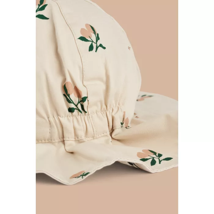 Palarie de soare reversibila - Amelia - Peach / Sandy - Liewood