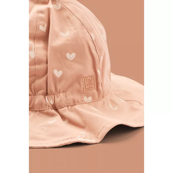 Palarie de soare reversibila - Amelia - SWEETHEARTS / PALE TUSCANY - Liewood