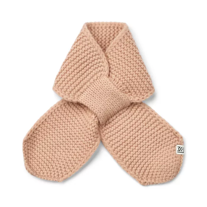 Fular Freddy din tricot de bumbac organic - Tuscany rose - Liewood