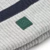 Caciula beanie din lana Emilio - Classic navy / Light grey melange  - Liewood
