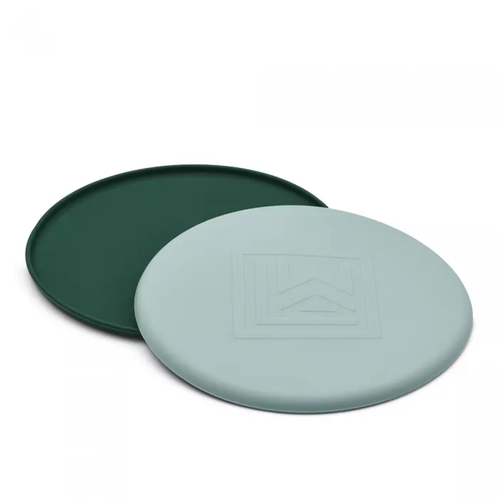 Disc Frisbee - set 2 bucati - Garden green / Ice blue - Liewood