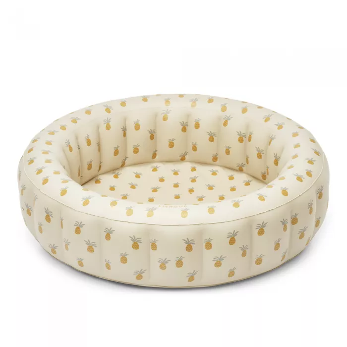 Piscina gonflabila pentru copii - 140 x 34 cm - Janette - Pineapples /  Cloud cream - Liewood