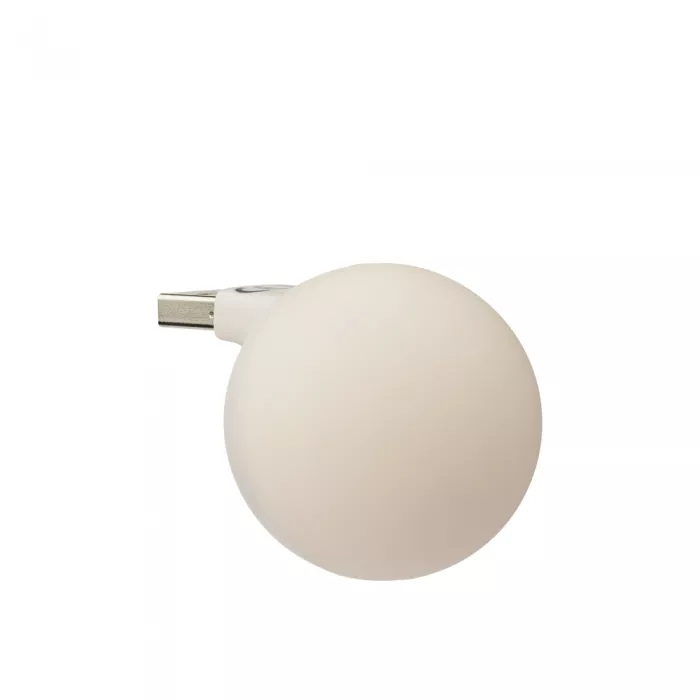 Lampa de veghe din silicon cu LED si priza Annabelle - Sandy - Liewood
