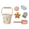 Jucarii pentru plaja din silicon Dante - Mermaids / Sandy - Liewood
