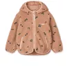 Jacheta pentru copii - Mara - Berry / Pale tuscany / Embroidery - Liewood