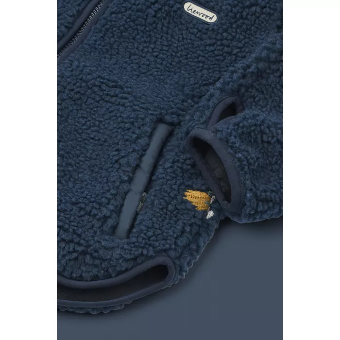 Jacheta pentru copii - Mara - Rocket / Classic navy / Embroidery - Liewood