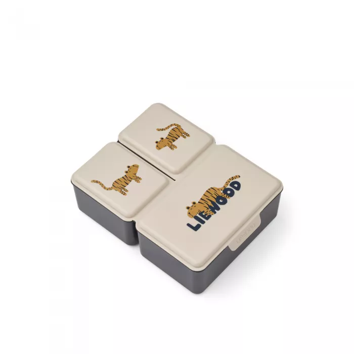 Caserola compartimentata pentru pranz Driss - Tiger Sandy - Liewood