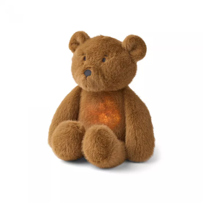 Jucarie de plus cu sunete de white noise - Bear - Golden caramel - Liewood