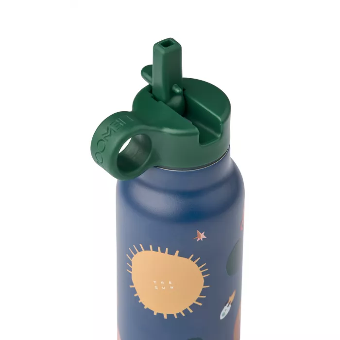 Sticla termos din otel inoxidabil - 350 ml - Falk - Universe / Classic Navy - Liewood